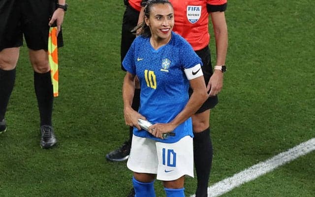 W杯歴代最多得点者、ブラジル女子代表マルタが6度目の大会へ！　指揮官「彼女は女王であり象徴」
