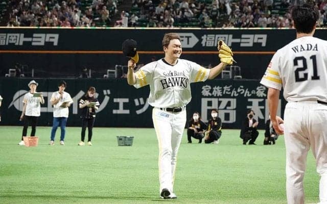 香取慎吾さんが“魂”の投球「リアル97点」　国民的スターも「緊張のあまり…」