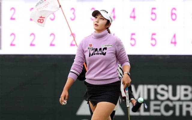 【女子ゴルフ】宮田成華、ペ・ソンウが首位タイ発進、1打差に桑木志帆、サイ・ペイイン　資生堂 レディスオープン初日