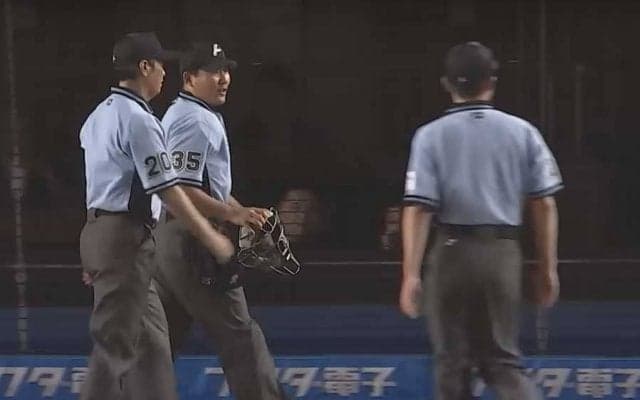 珍事に審判団も“往復アタフタ”　両指揮官のWリクエストに「脳内が滅茶苦茶」