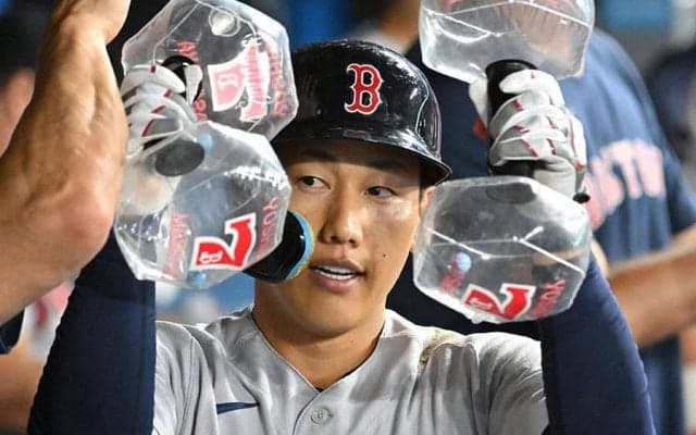 【MLB】吉田正尚、8戦ぶり特大9号で勝利貢献　豪快135m弾…7度目の1試合3安打で打率3割復帰