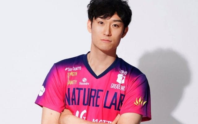 東京GB　柳田将洋の加入を発表