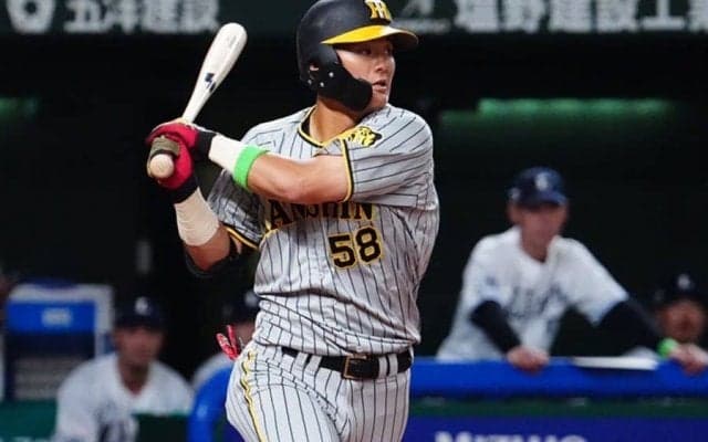 阪神20歳に漂う“小さな大打者”の資質　名球会員が称賛する驚異のスイングスピード