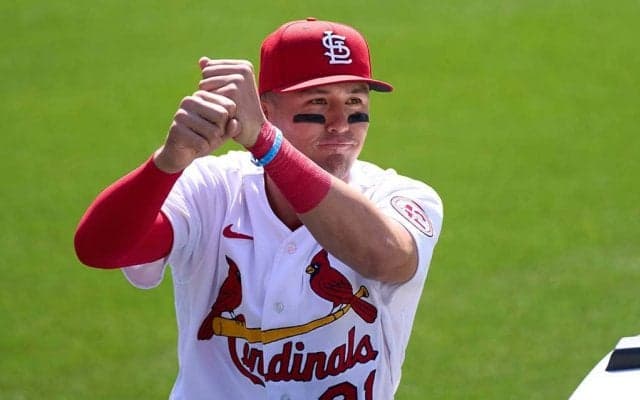 【MLB】ラーズ・ヌートバーが先頭打者弾、復帰後初アーチでお目覚め“ペッパー・ミル”披露　実況も「完璧なスイング」と称賛