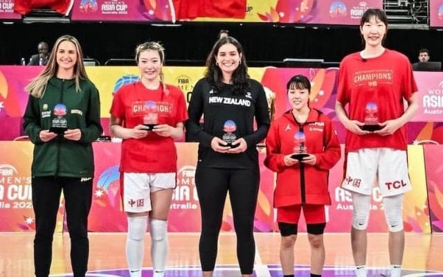 中国のハン・シューがアジアカップMVPに選出…大会アシスト王の山本麻衣はベスト5に