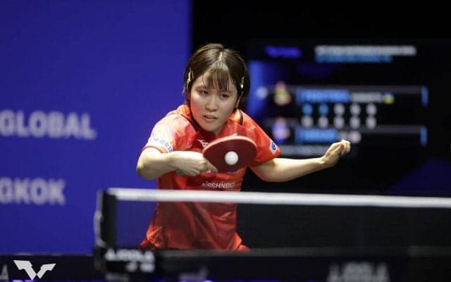 平野美宇 4強入り！木原・笹尾を下した同世代の中国選手を撃破【卓球 WTTコンテンダーザグレブ】