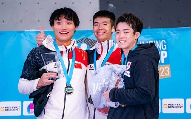 大政涼が日本男子初のスピードW杯表彰台　3位で銅メダル獲得【スピードW杯2023 第4戦ヴィラール大会】
