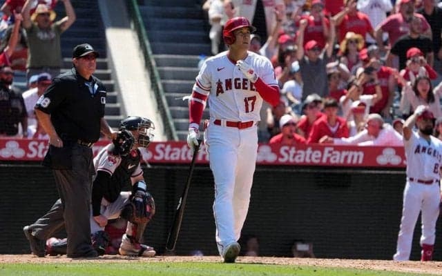 【MLB】大谷翔平は「ボンズの領域です」　特大138mに騒然…地元解説も「なんという一撃だ」