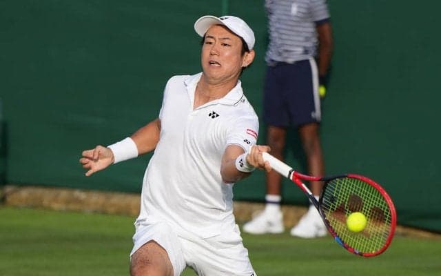 第24シードの西岡良仁、世界85位にストレートで敗戦。2年ぶりの2回戦進出ならず[ウィンブルドン]