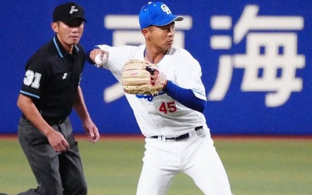 中日20歳が12球団1位の指標　岡林に続けるか…3年目の“守備職人”が叩きだす「22.9」