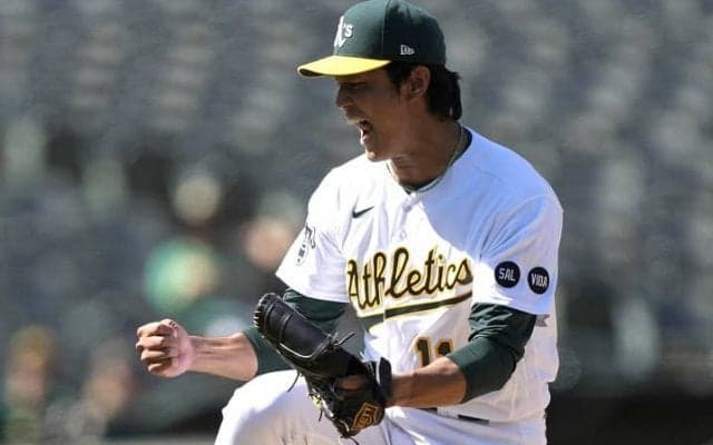 不振のアスレチックスで”勝ち頭”の藤浪晋太郎に球界OBがエール「この強運を利用しない手はない」