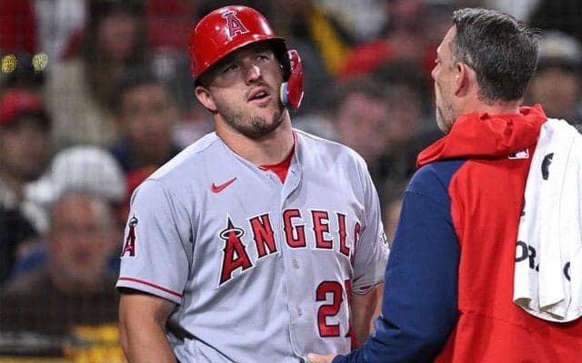 【MLB】エ軍に緊急事態、トラウトが離脱へ「感じたことない痛み」　スイング時に左手首負傷