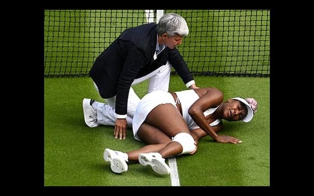  43歳ヴィーナス 転倒しWB敗退 