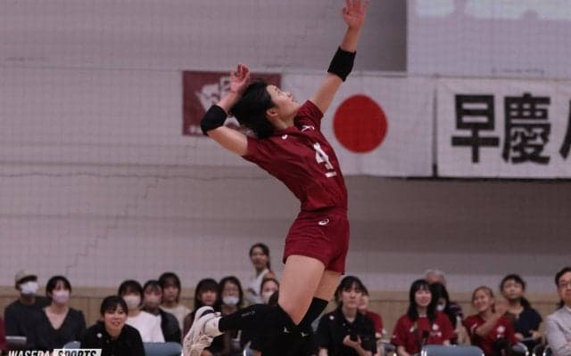 チーム全員の総攻撃で37連覇　つなぎのバレーでストレート勝利！