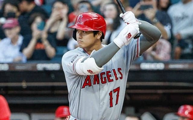 【MLB】大谷翔平は「3番・投手」　8勝目＆キング独走32号なるか、トラウトは骨折離脱