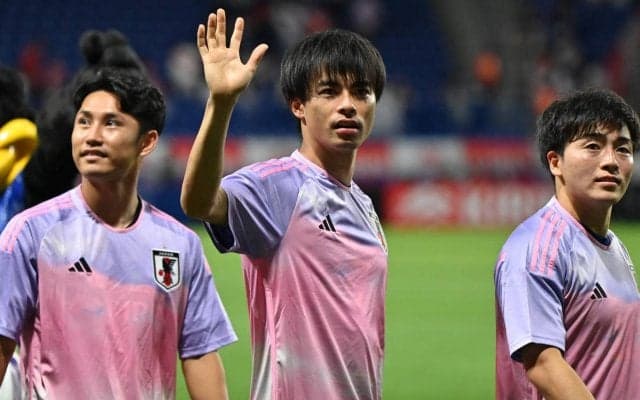 元バレーボール選手・大友愛さんが三笘薫とばったり！以前は田中碧とも同じ場所で遭遇「愛さん顔ちっさ！」「三笘さんの足袋靴下可愛い」