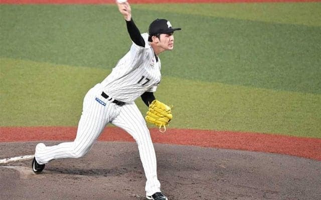 佐々木朗希、両リーグ最速の100奪三振　4者連続Kで到達…規定到達で防御率と2冠