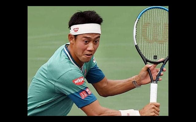 錦織 2回戦に向け会場で調整