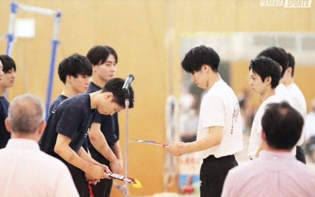 早慶戦で通算70回目優勝飾る　全種目で圧倒し全日本インカレへ弾み