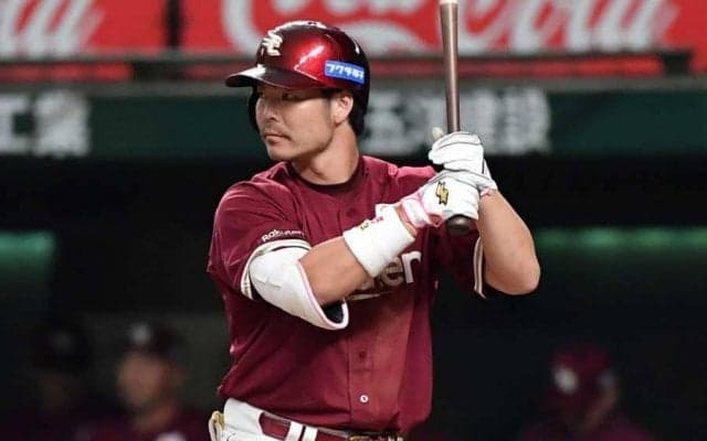 楽天が島内宏明を抹消　昨季は最多安打も…打率.177、4本塁打と不振　6日の公示