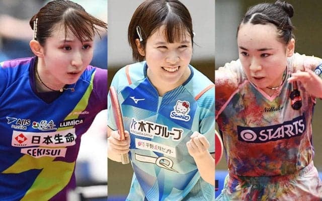 早田ひな、伊藤美誠、平野美宇らが出場 卓球パリオリンピック選考会 女子出場メンバー発表！