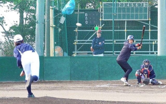 中日左腕の妹の剛速球に「完敗です」　通算1526安打男も驚愕…「腕の使い方がそっくり」