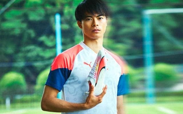 三笘薫も着用、プーマが新スパイク「BREAKTHROUGHPACK」を発表「どの選手にも1対1で勝てる選手というのが理想」