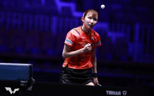 早田ひな 張本美和を破ってバースデー勝利！日本女子の8強一番乗り【卓球 WTTリュブリャナ】