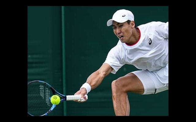  綿貫 ズベレフに屈し敗退 