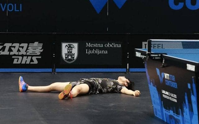 戸上隼輔 崖っぷちからの大逆転勝利「勝てて本当によかった」【卓球 WTTリュブリャナ】