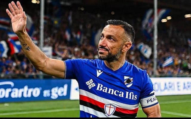 40歳クアリアレッラがセリエB降格のサンプドリア退団…セリエA通算550試合出場の偉業達成も昨季は1G1A