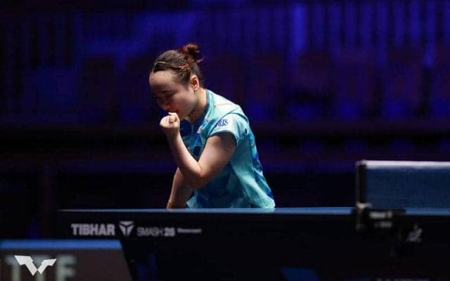 伊藤美誠 中国10代最強の蒯曼を撃破！日本勢のベスト4一番乗り【卓球 WTTリュブリャナ】