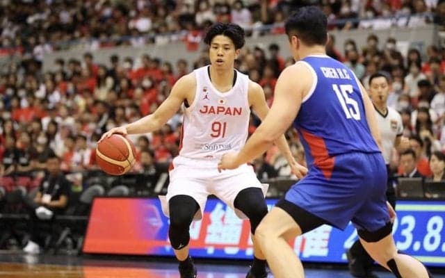 ワールドカップへ向け日本代表がチャイニーズ・タイペイに2連勝…吉井裕鷹がチーム最多16得点