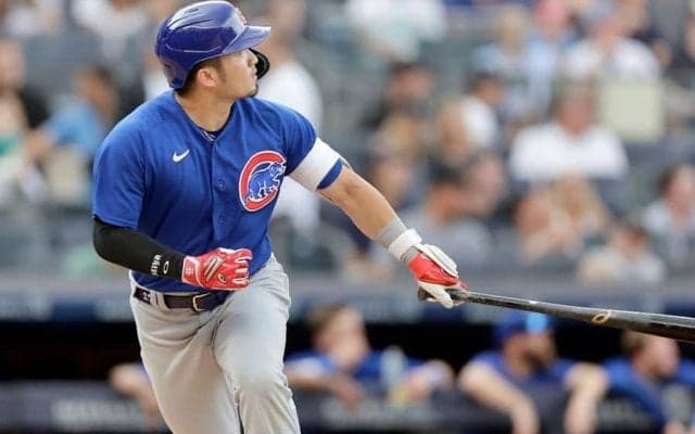 【MLB】鈴木誠也が技あり7号　ヤ軍の完全試合男から36試合ぶり弾、前半戦最終戦で6戦連続安打