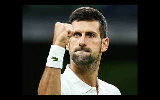 ジョコのリードで翌日順延に