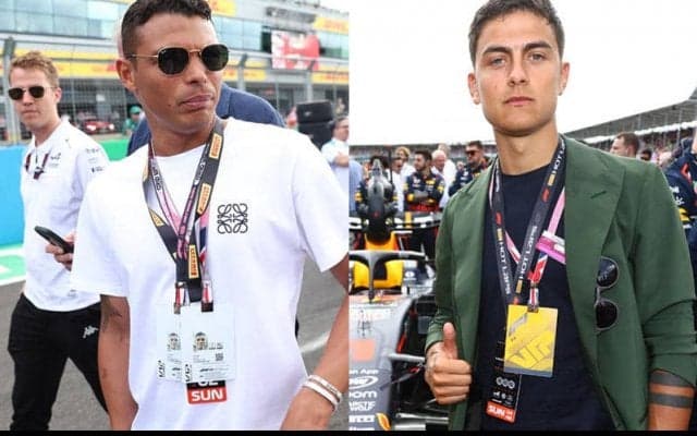 チアゴ・シウバ、チェルシー移籍話のディバラとイギリスGPで遭遇　「来るか聞いてみたけど…」