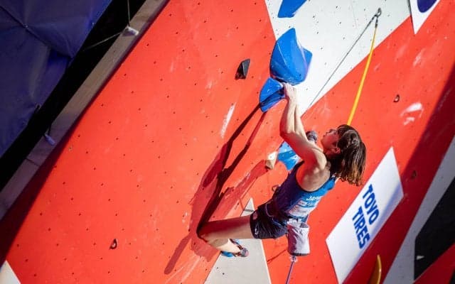 【スポーツクライミング】久米 乃ノ華がW杯2位で初の銀メダル獲得！「IFSCリードワールドカップ シャモニー」