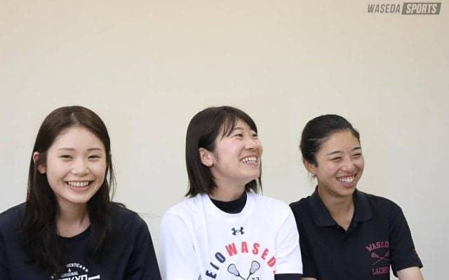 【特集】女子ラクロスリーグ戦前特集『ＮＯ　ＬＩＭＩＴ！』【第１回】４年生対談　Ｇ金井美穂主将×ＤＦ片岡咲季×ＡＳ竹内涼花