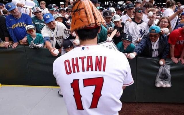 大谷翔平はユニ売り上げも規格外！ MLB公式の独自ランキングに「天才は最も目立つ顔の一人」と反響拡大