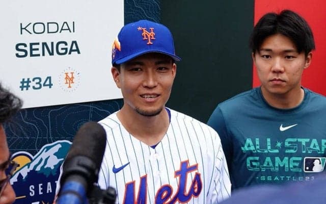 【MLB】千賀滉大、カーショーから「どんな感じ？」　フォークの知名度に感謝「褒めてもらえた」