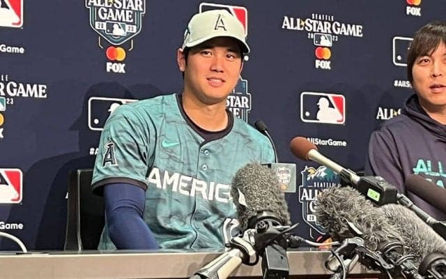 【MLB】大谷翔平が惹かれた人柄「好きかな」　お気に入り選手を明かす「話していて面白い」