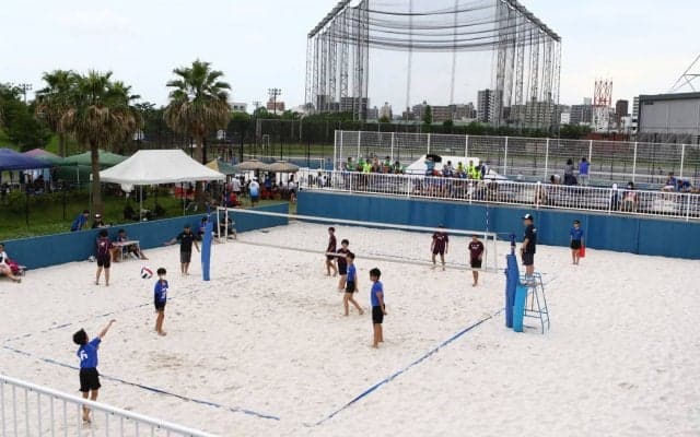 総勢40チーム参加! 東京都中学生ビーチバレーボール大会は男子が大森二ロイヤルズ、女子は出雲中Aが優勝