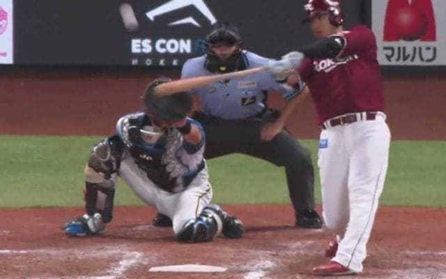 楽天、浅村栄斗の決勝16号2ランで7連勝！　日本ハムは5戦連続1点差惜敗で6連敗