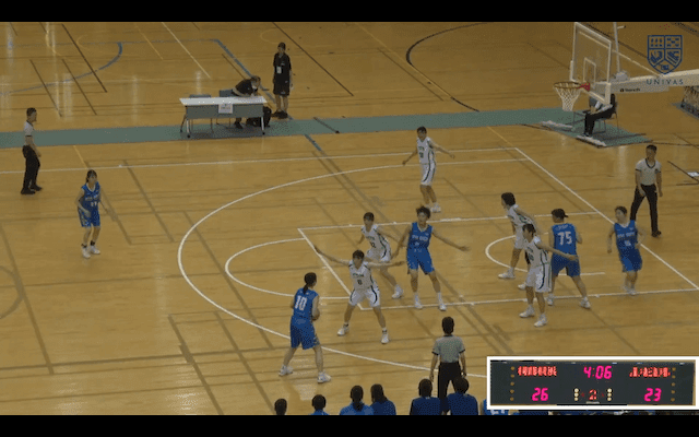 全日本大学バスケットボール新人戦 八王子会場 Bコート 女子予選【見逃し配信】