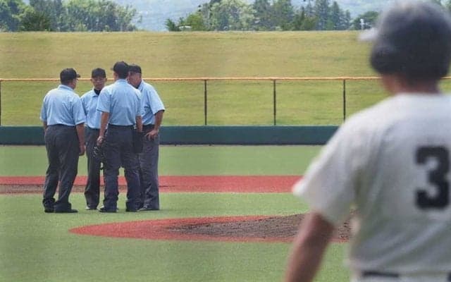 【高校野球】岩手大会で本塁打“取り消し”の珍事　一旦は生還も…15分中断の後、二塁打に変更