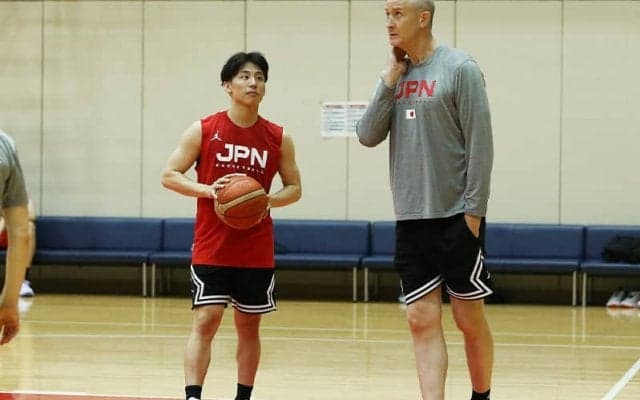 日本代表が再始動、人数を絞って韓国遠征へ…強化試合欠場の河村勇輝「順調に回復」