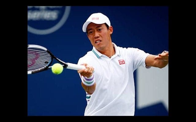  錦織 ビッグサーバー攻略し8強 