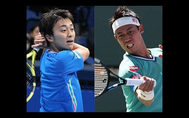 清水悠太、錦織圭が8強入り