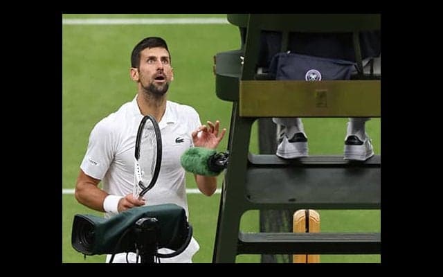  ジョコ うなり声が妨害の判定 