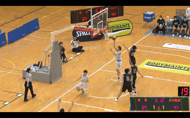 全日本大学バスケットボール新人戦 八王子会場 Aコート 女子2回戦【見逃し配信】